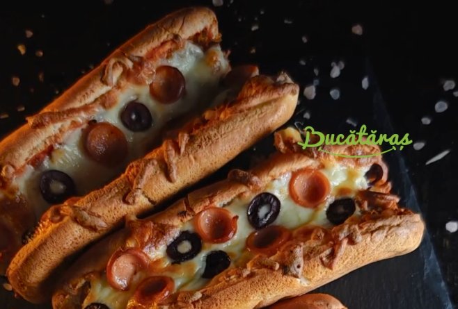 Hotdog pizza - Cea mai savuroasă combinație de fast food la tine acasă