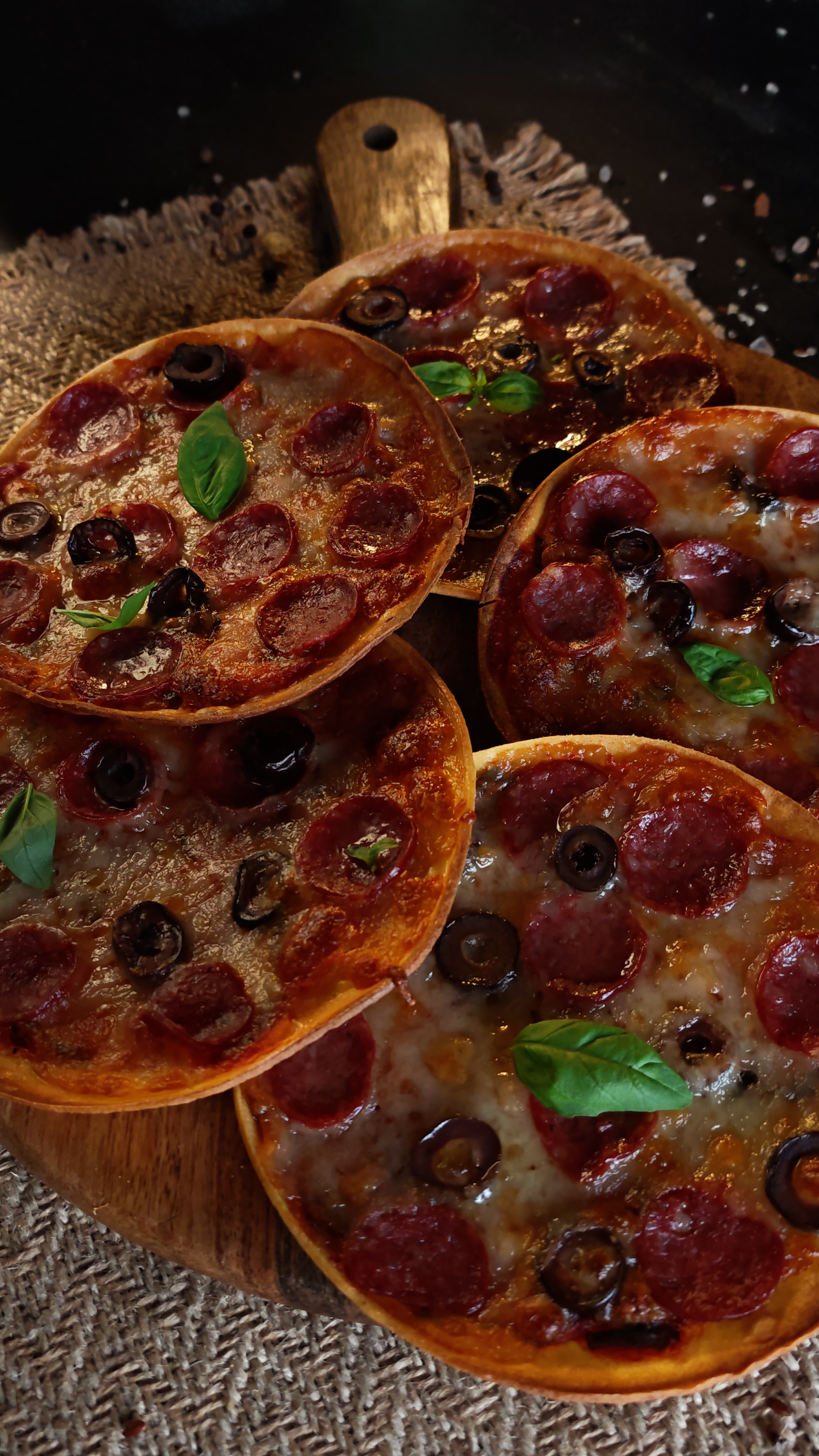 Tacos pizza - Rețeta rapidă și gustoasă