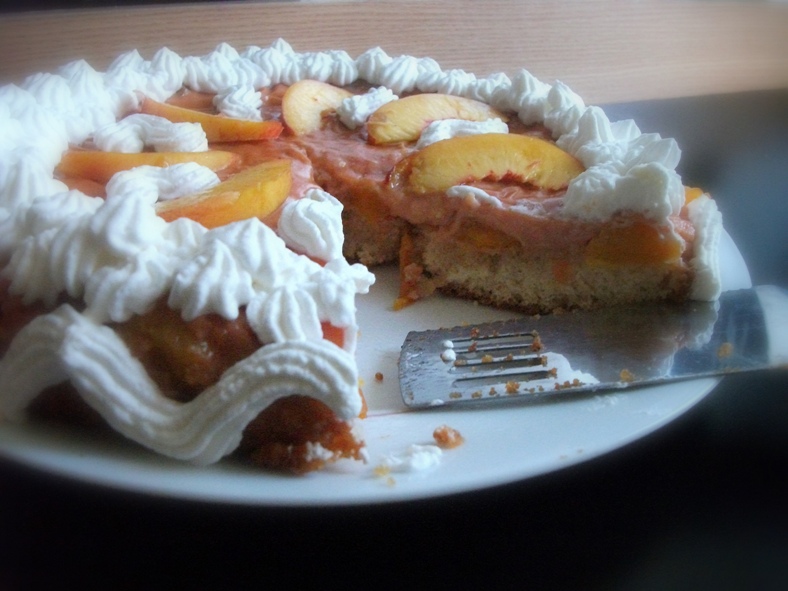 Tarta cu nectarine