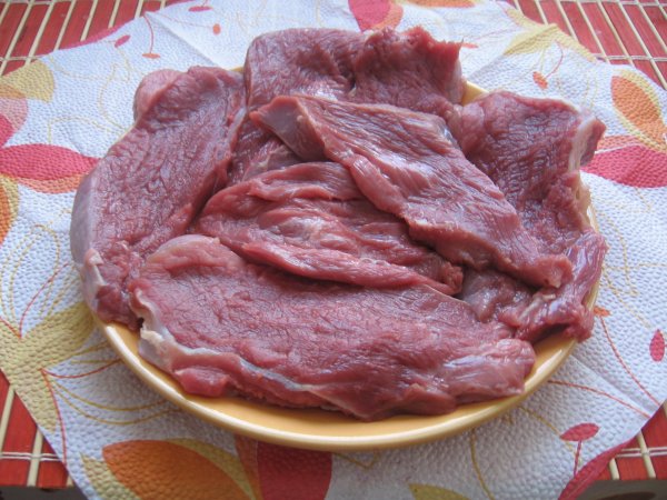 Tournedos de vitel cu ceapa