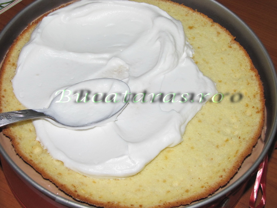 Tort cu mousse de zmeura si ciocolata