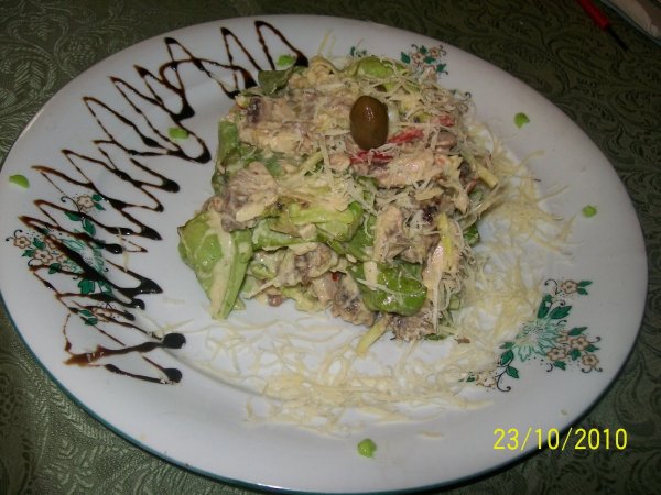 Salata cu carne de vitel