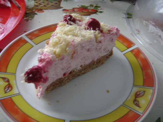 Cheesecake cu zmeura