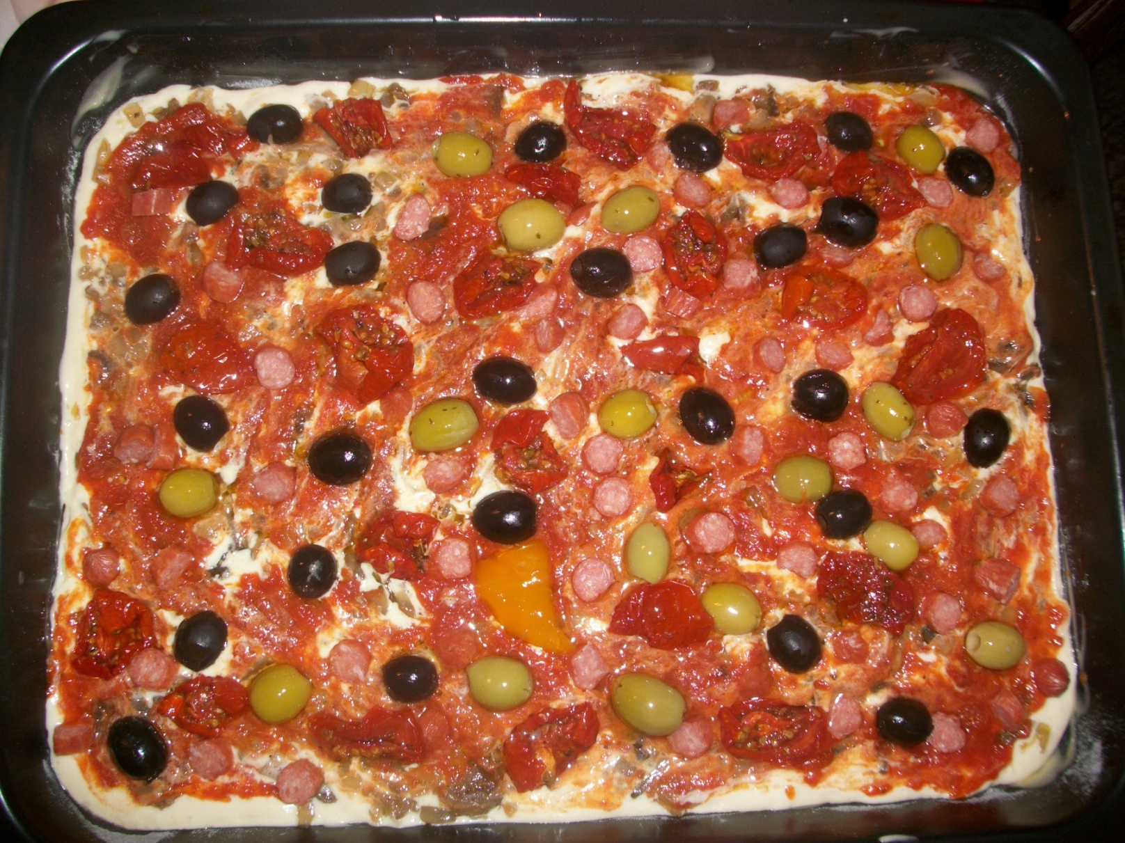 Pizza turnata