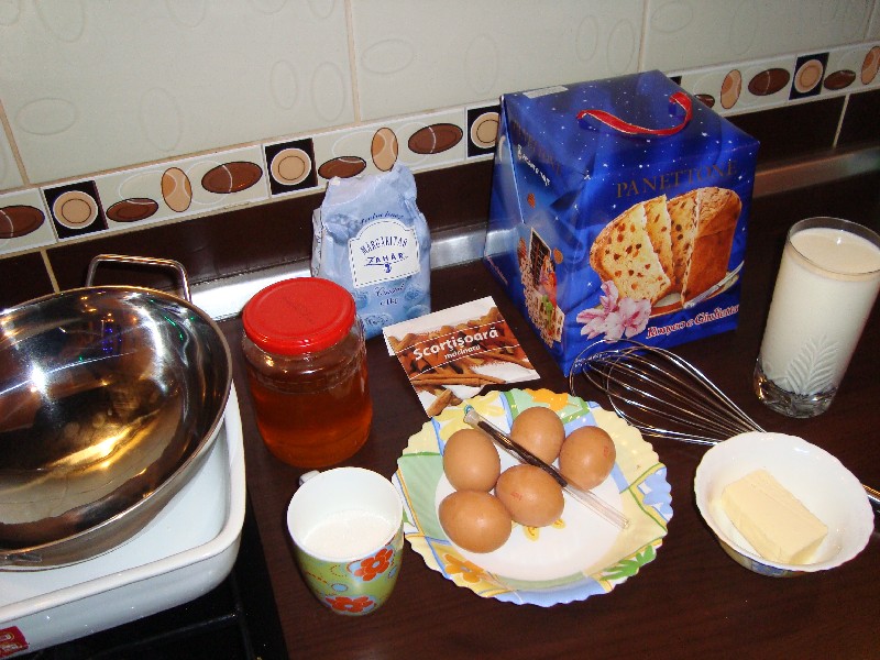 Budincă de Panettone