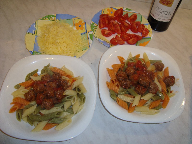 Mezze Penne Tricolore