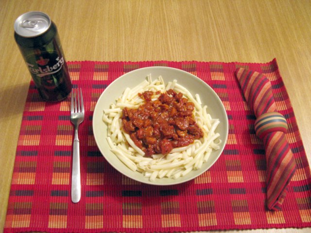 Spaghete cu sos á la Mădă
