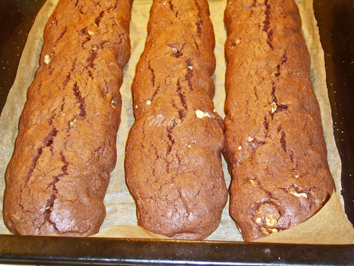 Biscotti cu ciocolata