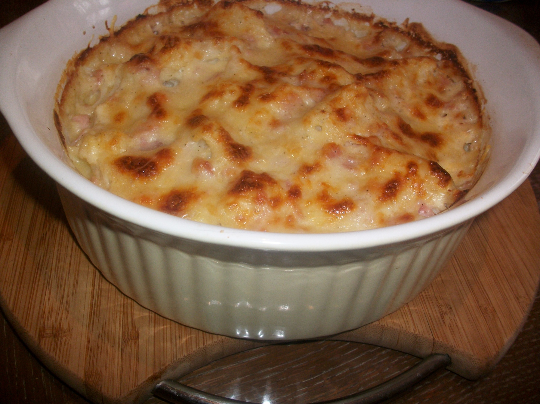 Gratin de conopida si jambon