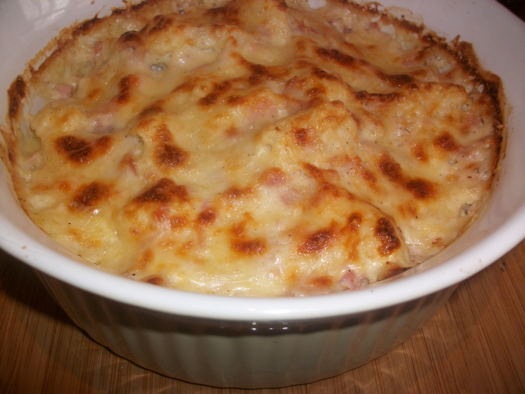 Gratin de conopida si jambon