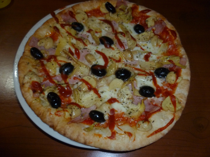 Pizza Capriciosa semipreparata