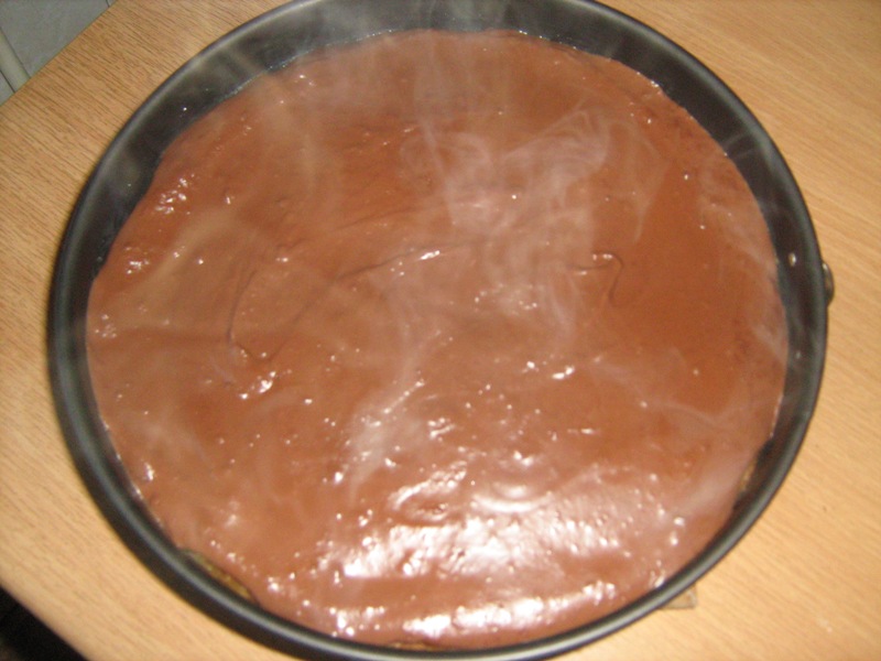 Cheesecake cremos cu ciocolata