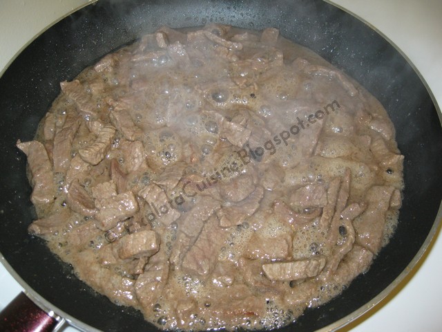 Boeuf Stroganoff