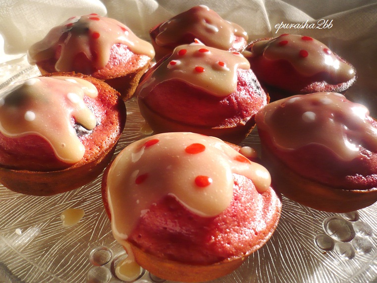 Beetroot muffins