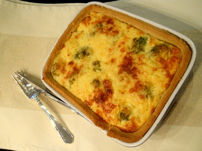 Quiche cu broccoli