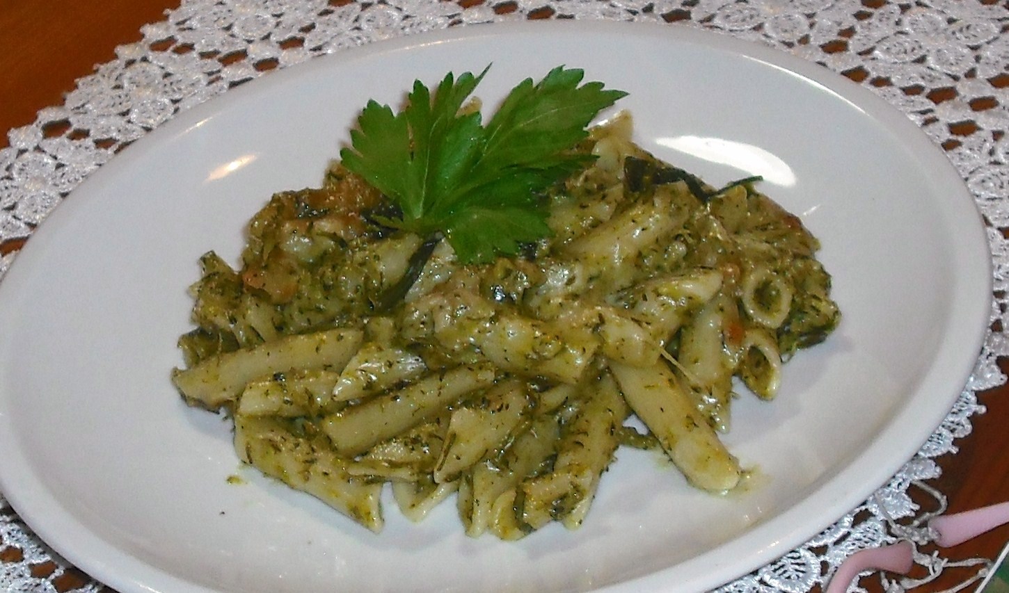 Penne cu broccoli la cuptor