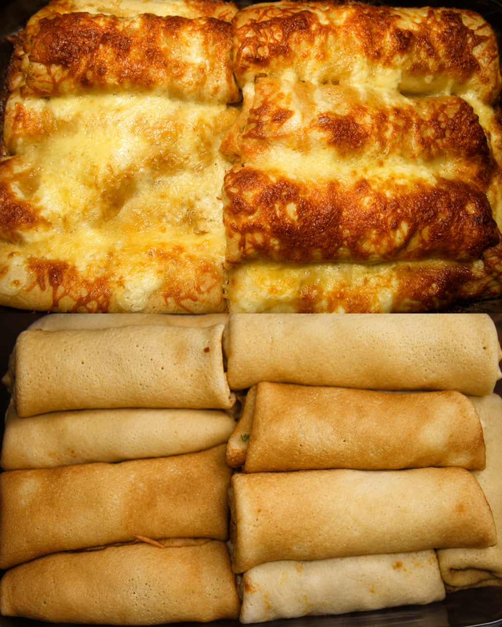 Clatite brasovene gratinate