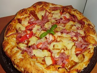 Pizza cu pui