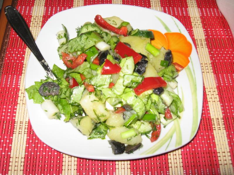 Salata orientala de post