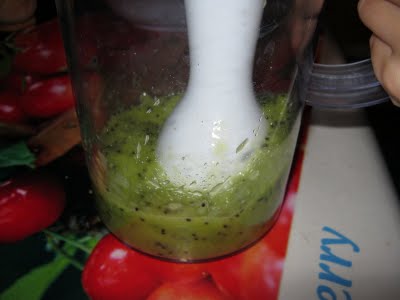 Smoothie de kiwi şi mere