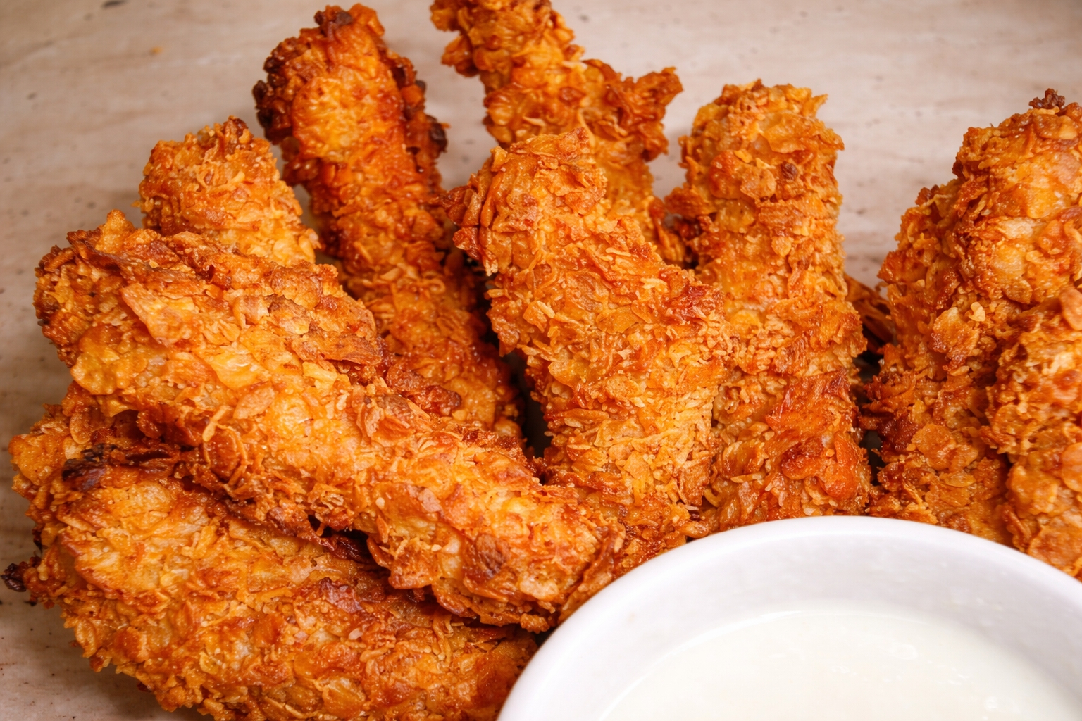 Fâşii de pui crocante - chicken fingers