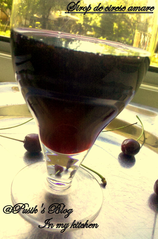 Sirop de cirese negre