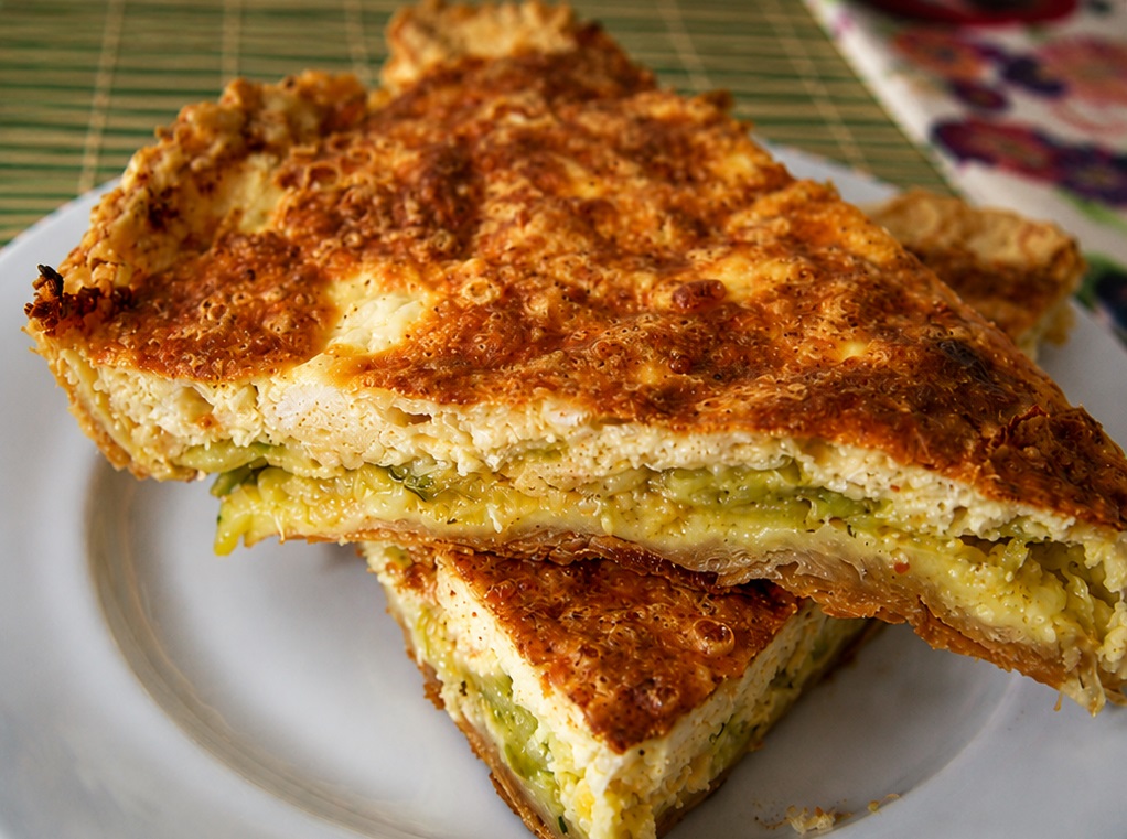 Quiche cu dovlecei