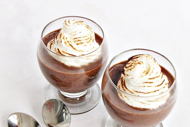 Mousse de ciocolata cu cafea