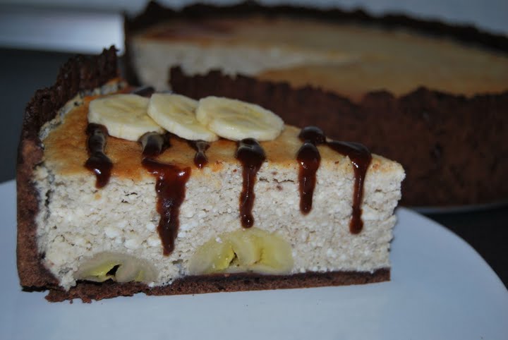 Cheesecake cu banane