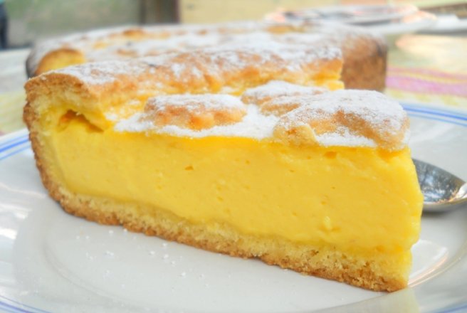 Torta della nonna - Tortul bunicii