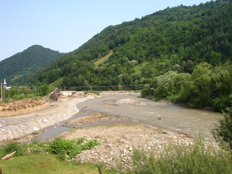 Cu mocanita pe Valea Vaserului