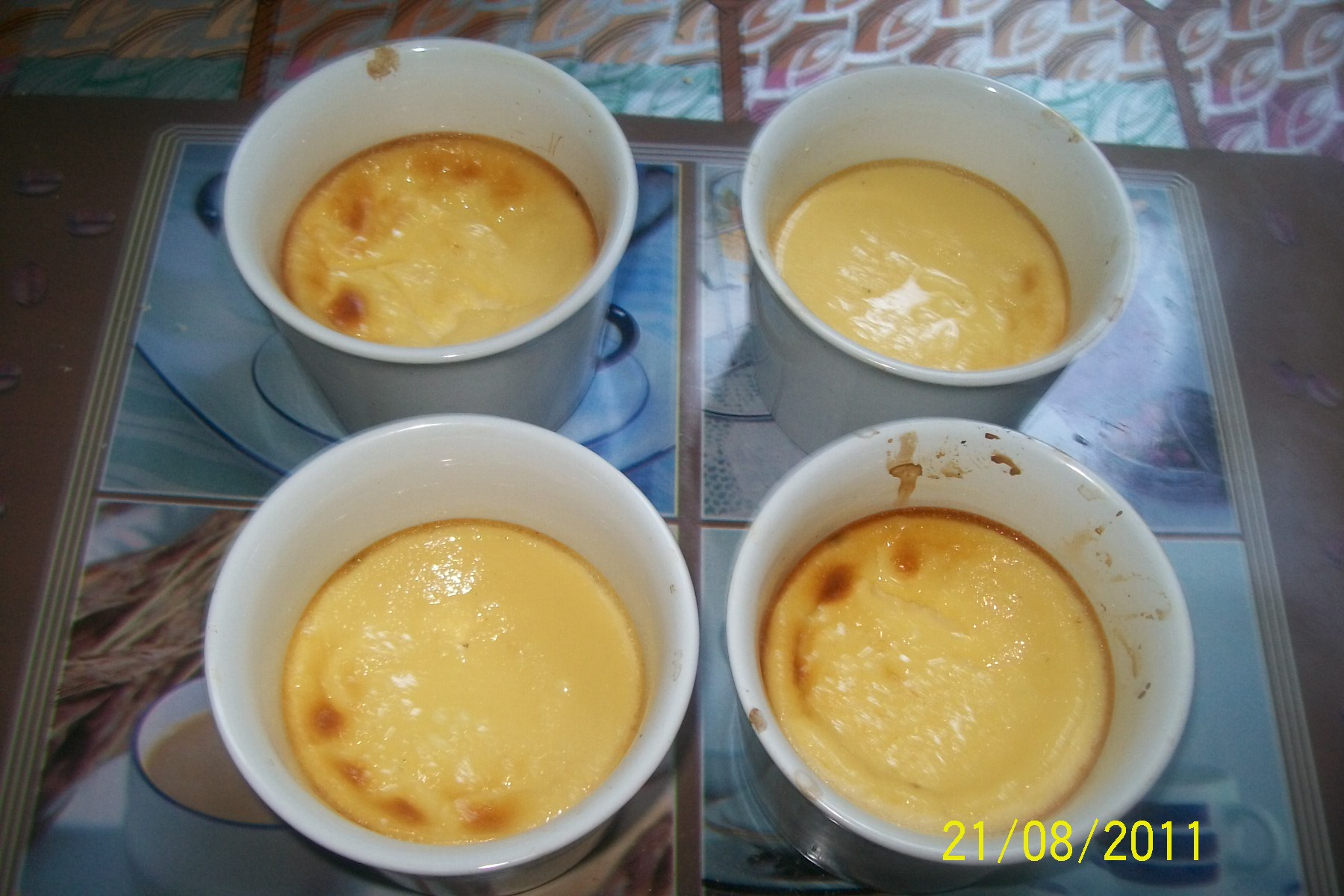 Crème brulee  sau o alta adaptare a cremei de zahar ars