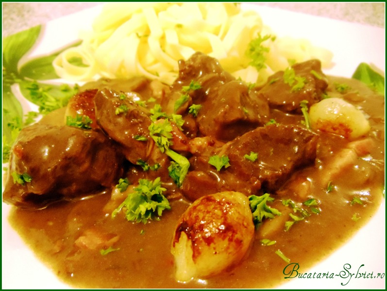 Boeuf bourguignonne