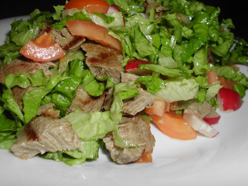 Salata dietetica cu carne