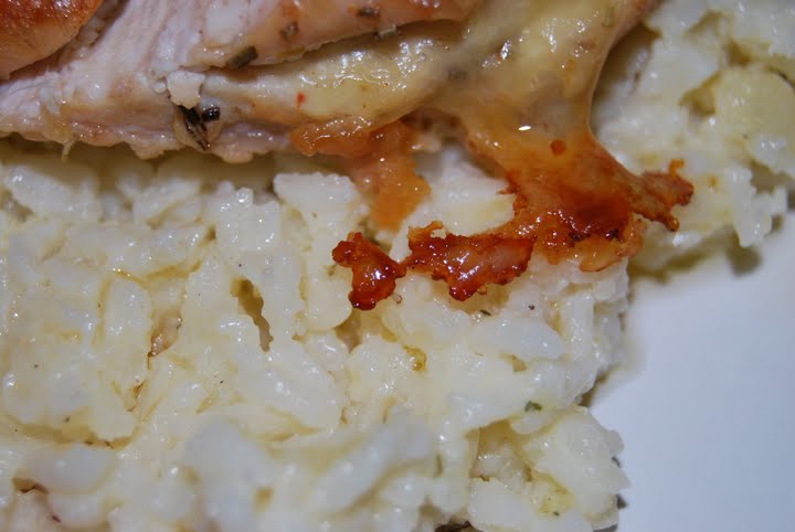 Risotto cremos cu piept de pui aromat