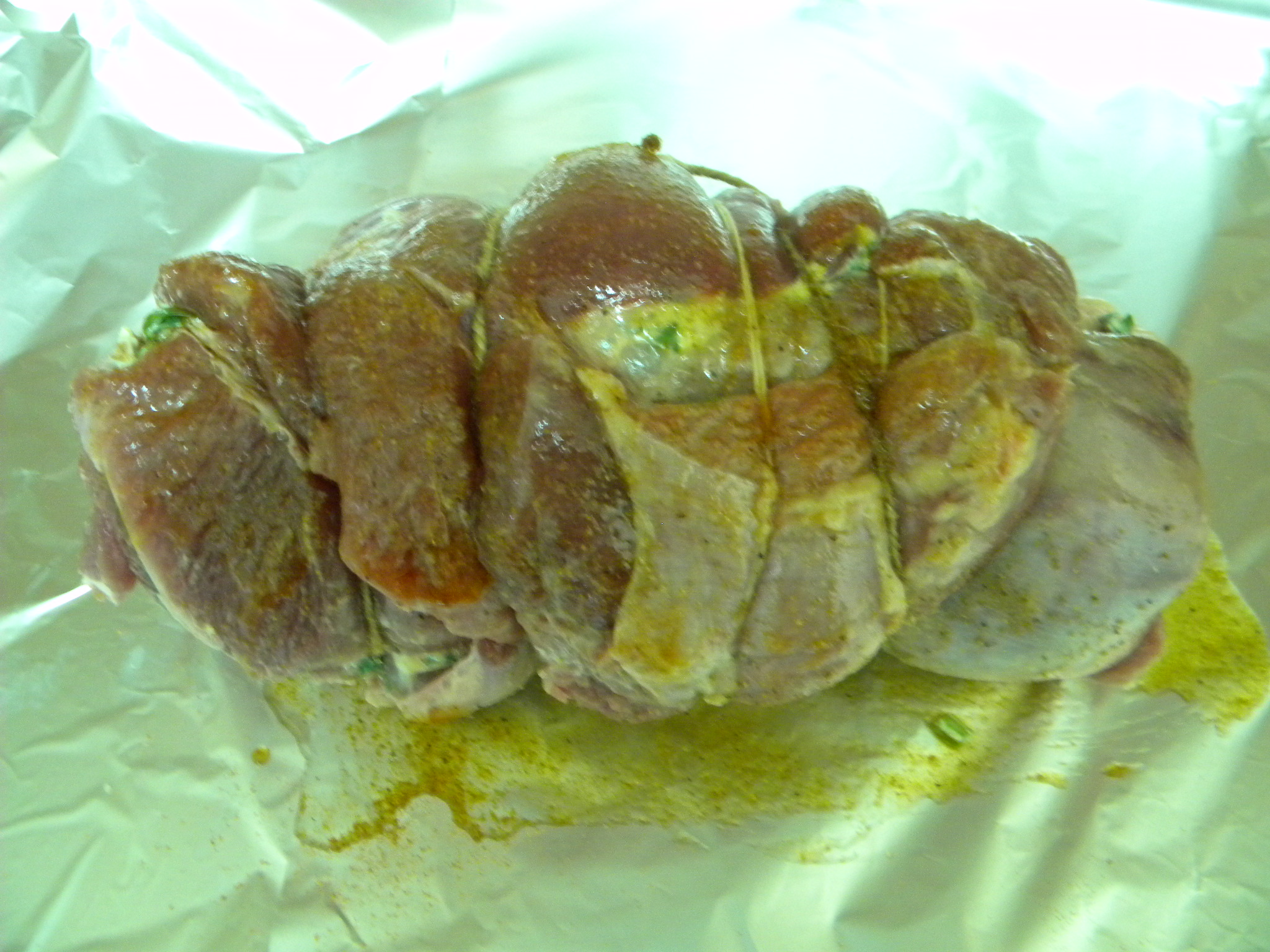 Muschi de porc umplut cu crema de leurda
