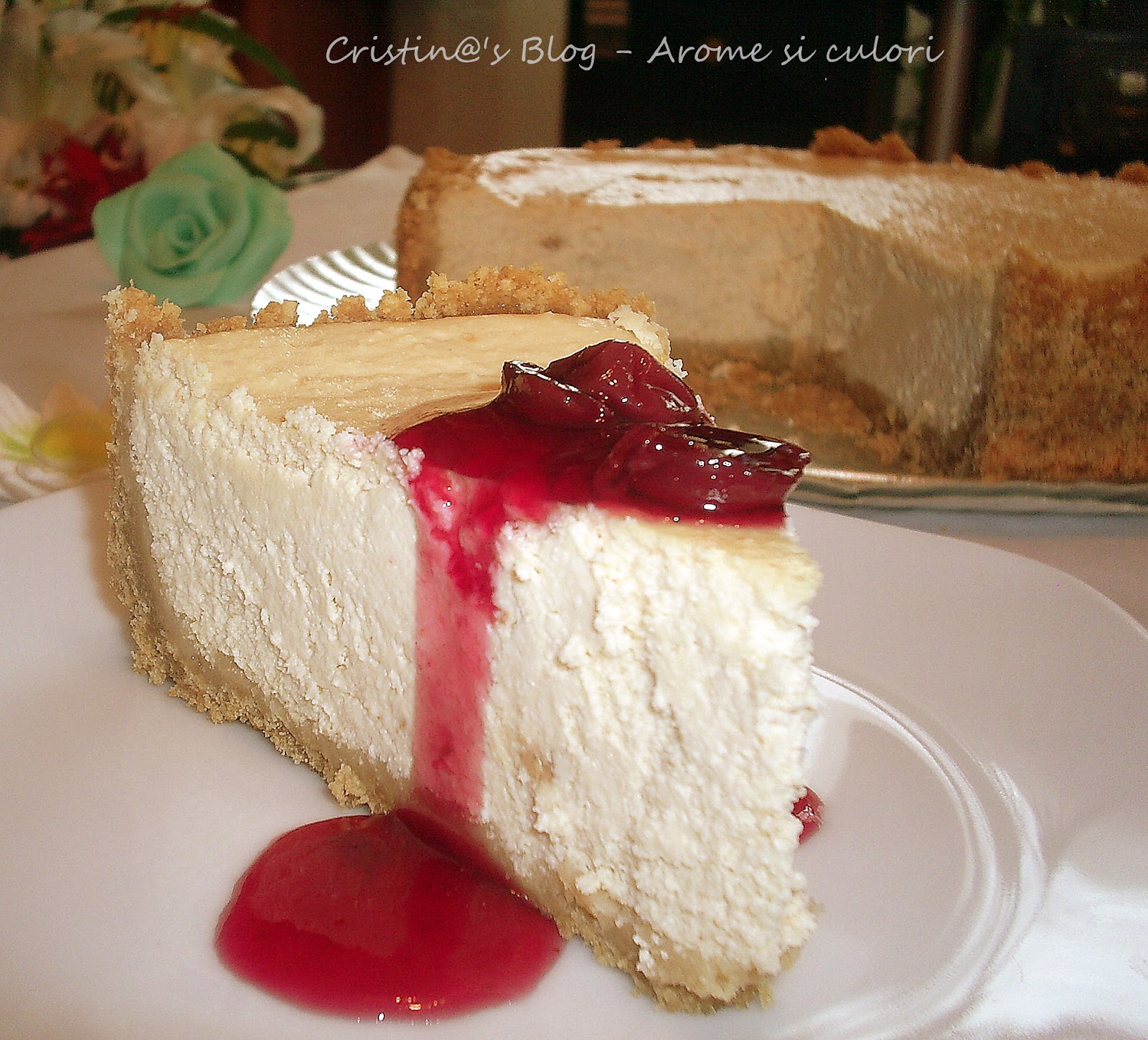 Cheesecake cu dulce de leche