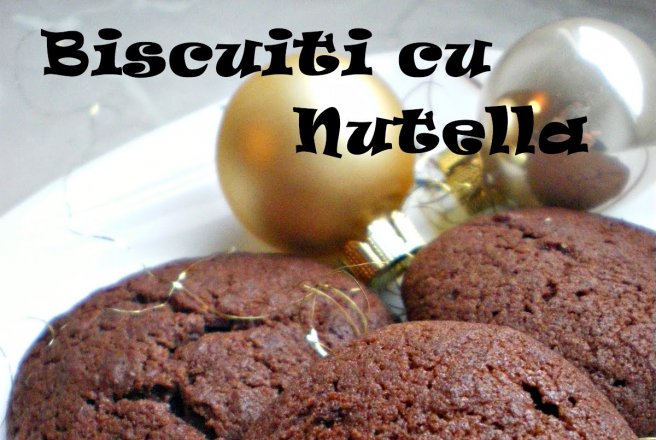 Biscuiti cu Nutella