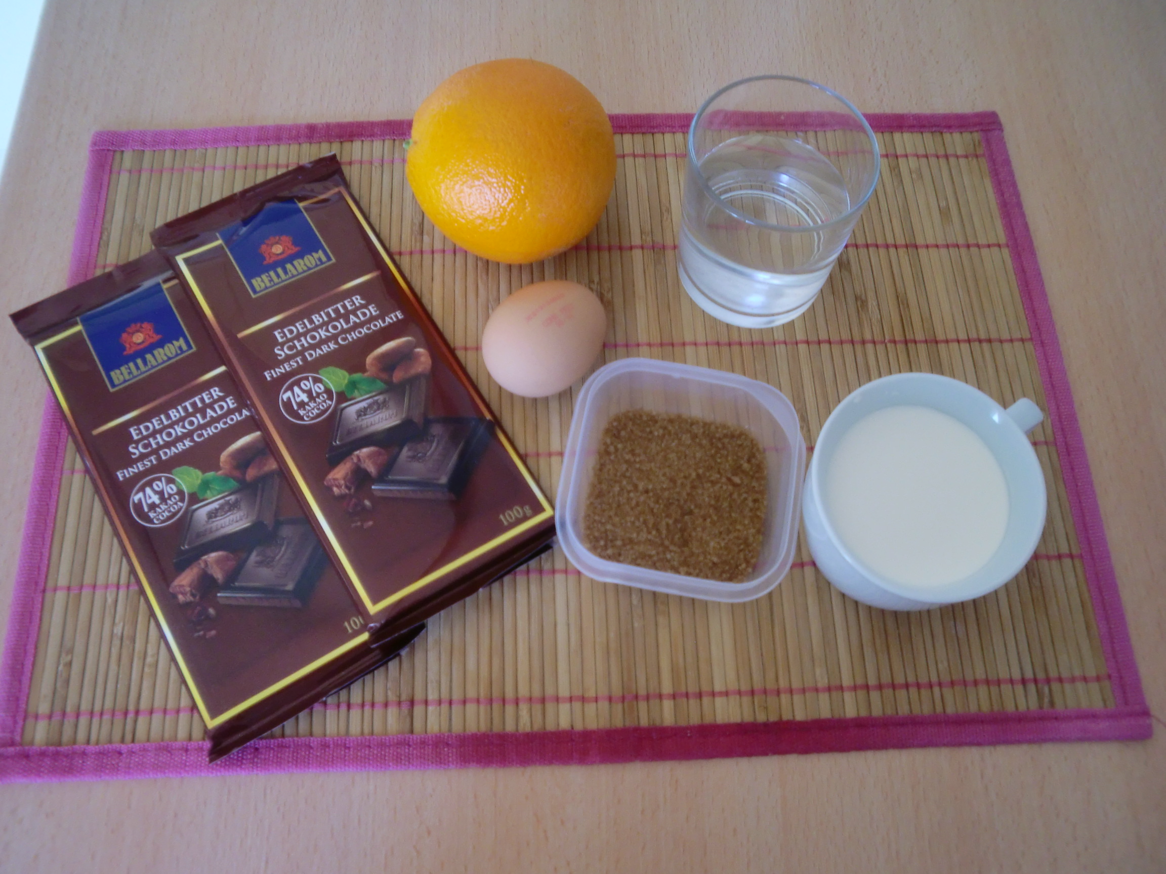 Crema de chocolate negro con naranja   (Crema de ciocolata amaruie cu portocala)