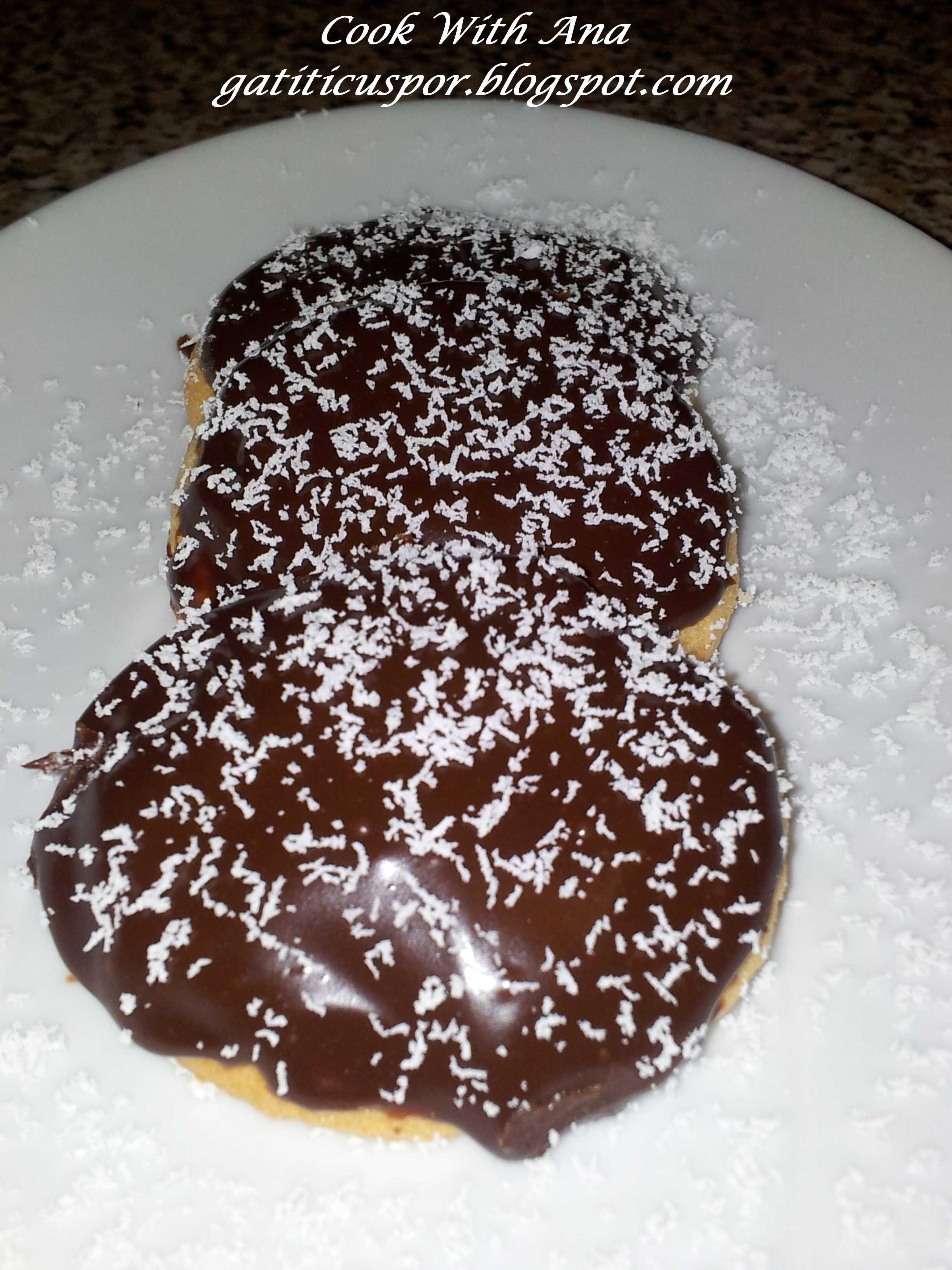 Biscuiti cu ciocolata sau Jaffa Cakes