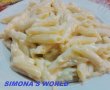 Penne cu branza si smantana cu doar 4 ingrediente-5