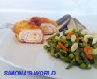 Cordon bleu cu legume sotate-5