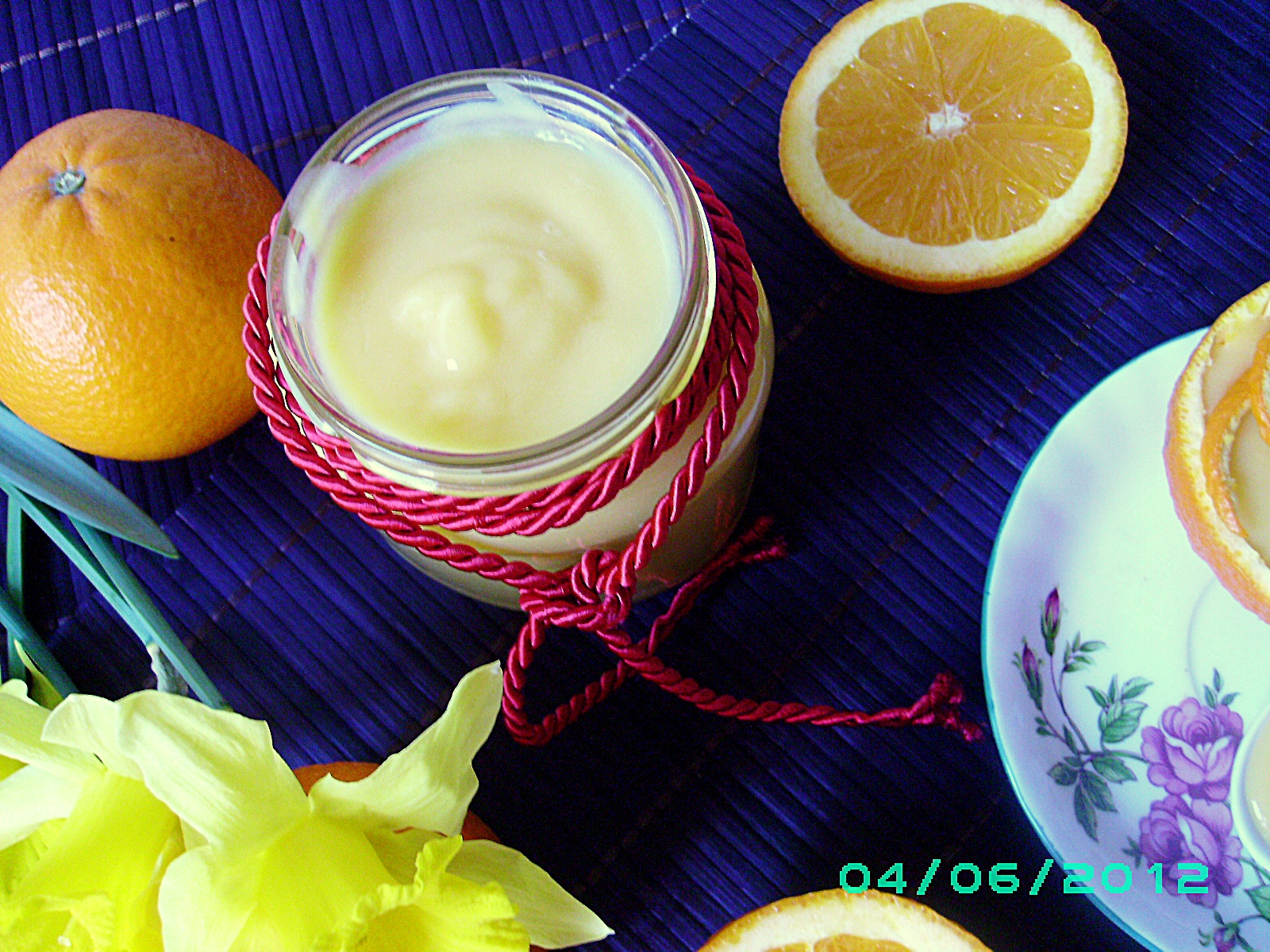 Orange curd