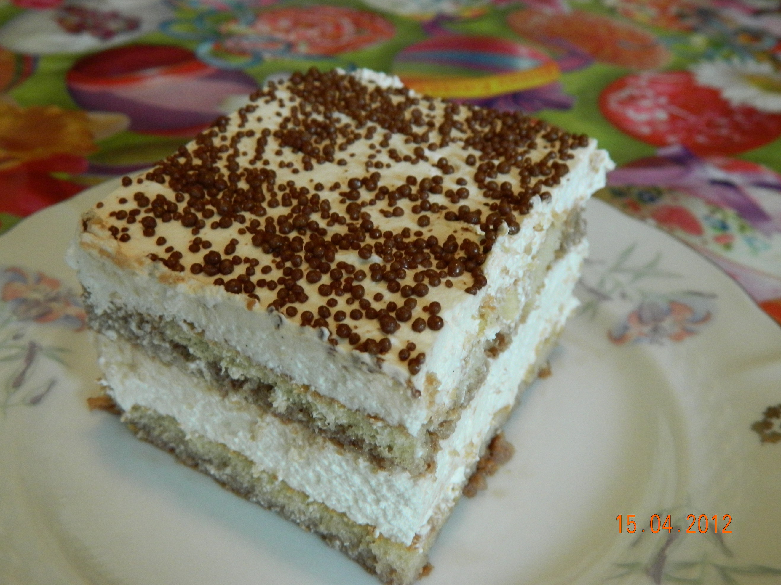 Tiramisu reţetă adaptata