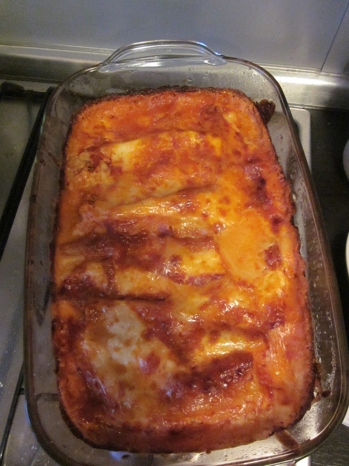 Cannelloni cu carne de pui