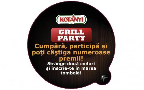 GRILL PARTY: KOTANYI TE SCOATE LA GRATAR!