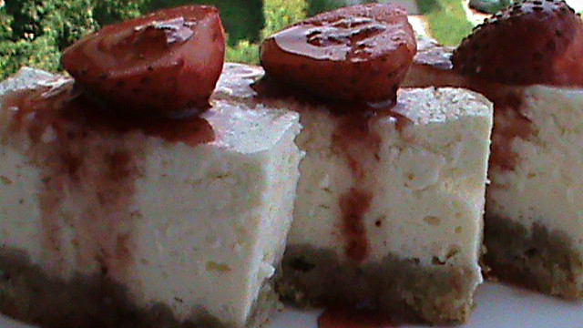 Prajitura cu branza - Cheesecake