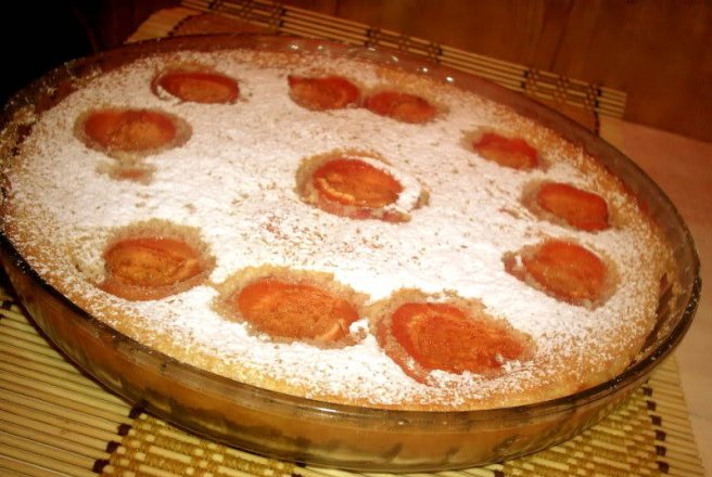 Clafoutis cu caise