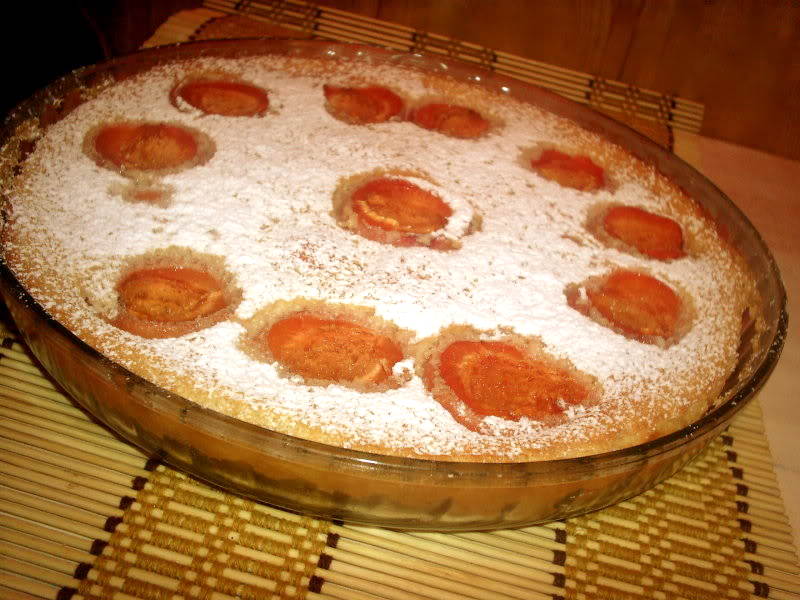 Clafoutis cu caise