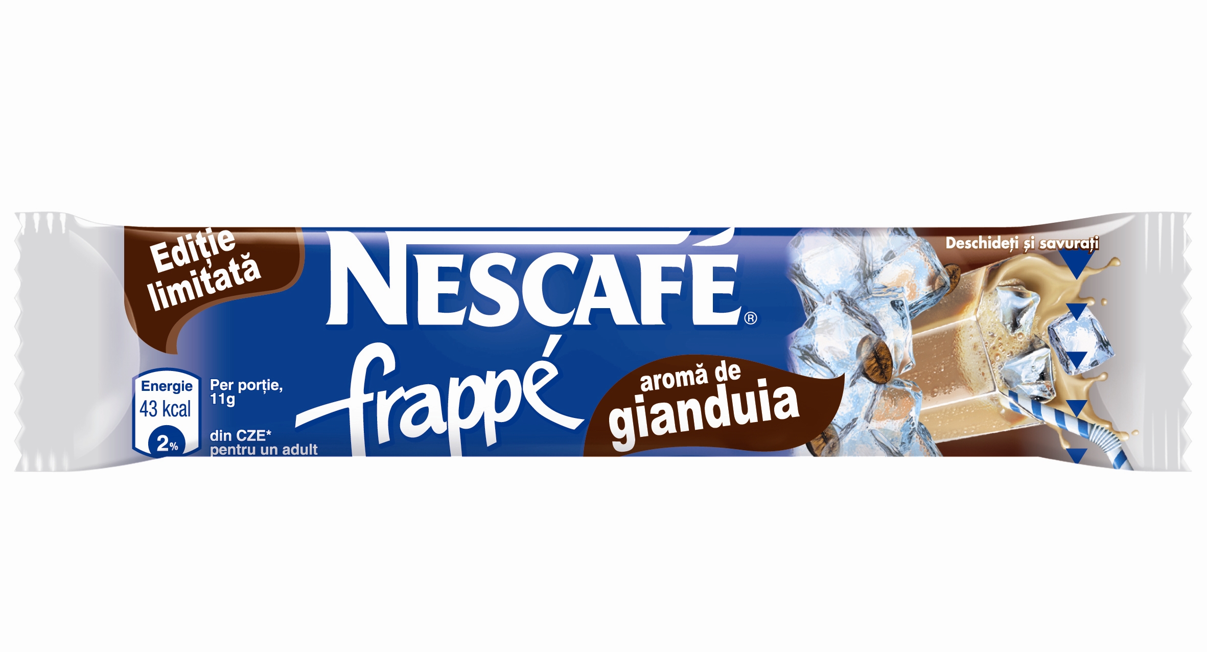 Racoreste-ti vara cu noul NESCAFE Frappe cu aroma de Gianduia!